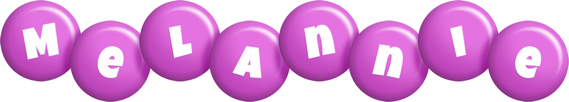 Melannie candy-purple logo