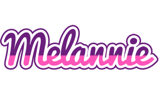Melannie cheerful logo