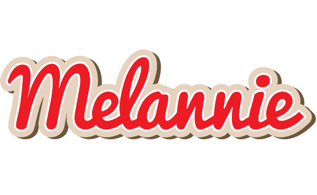 Melannie chocolate logo