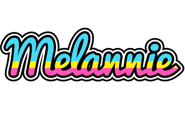 Melannie circus logo