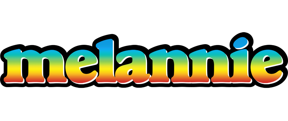Melannie color logo