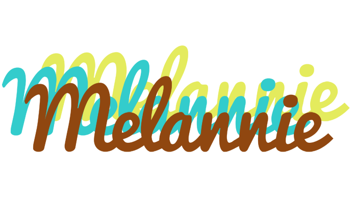 Melannie cupcake logo