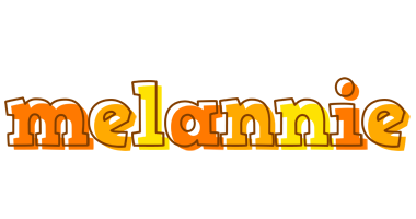Melannie desert logo