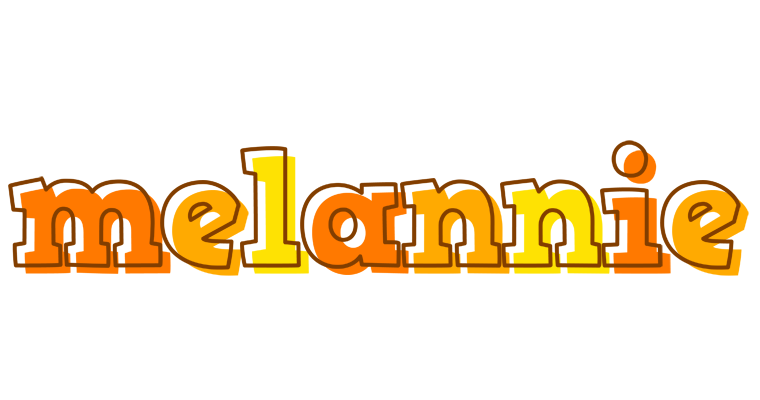 Melannie desert logo