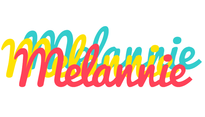 Melannie disco logo