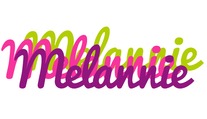 Melannie flowers logo