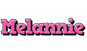 Melannie girlish logo