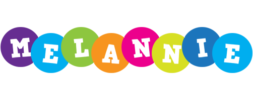 Melannie happy logo