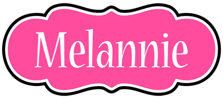 Melannie invitation logo
