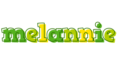 Melannie juice logo