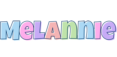 Melannie pastel logo