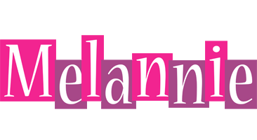 Melannie whine logo