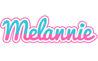 Melannie woman logo