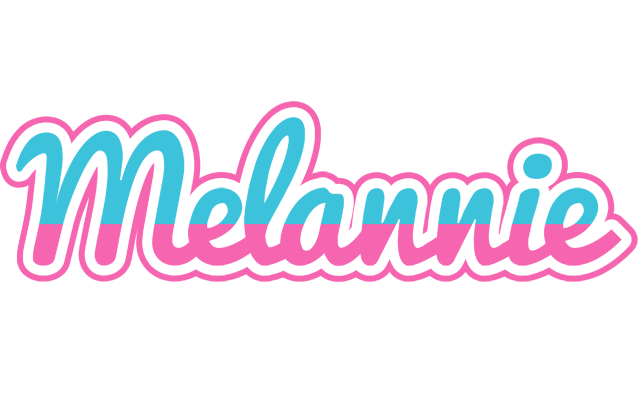 Melannie woman logo
