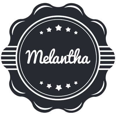 Melantha badge logo