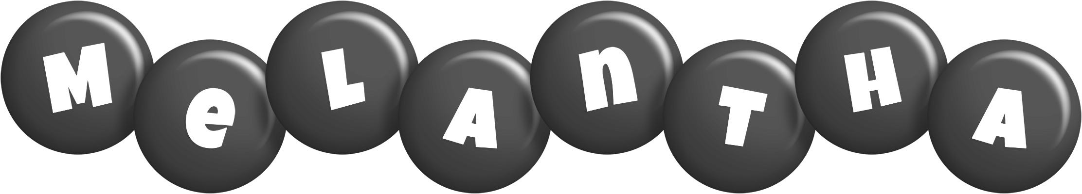 Melantha candy-black logo