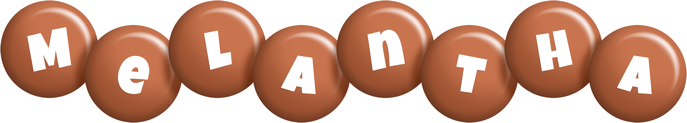 Melantha candy-brown logo