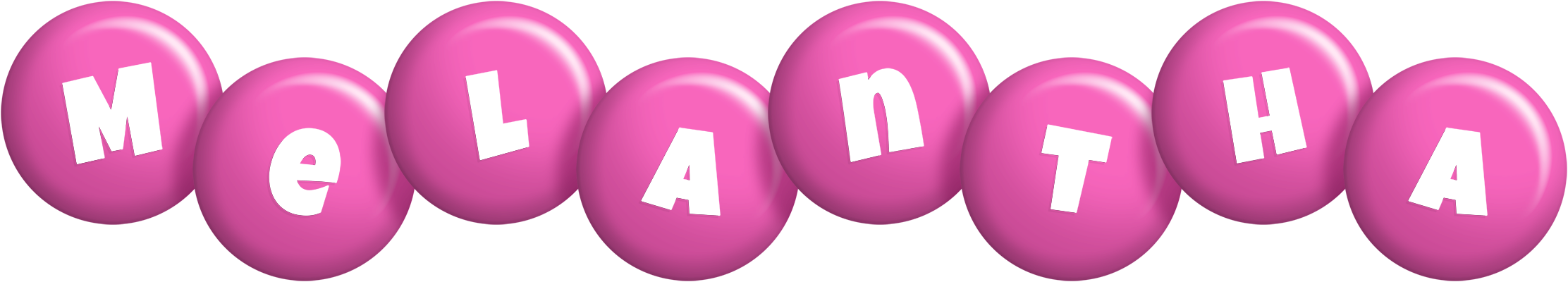 Melantha candy-pink logo