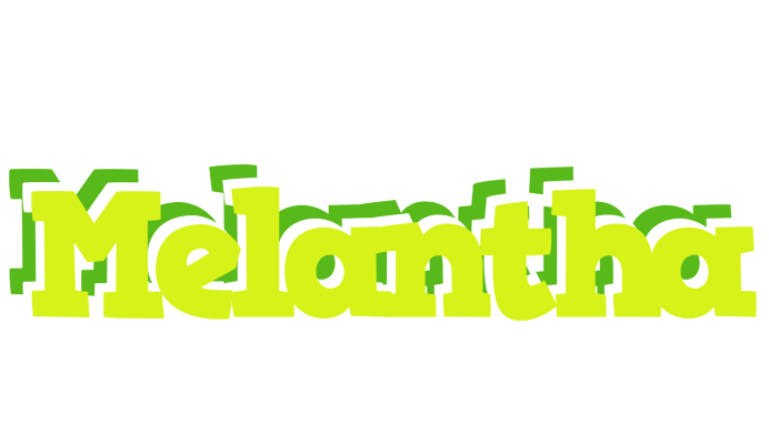 Melantha citrus logo