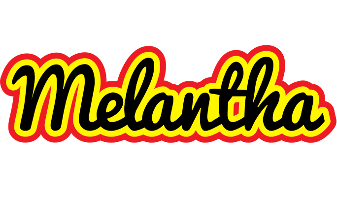 Melantha flaming logo