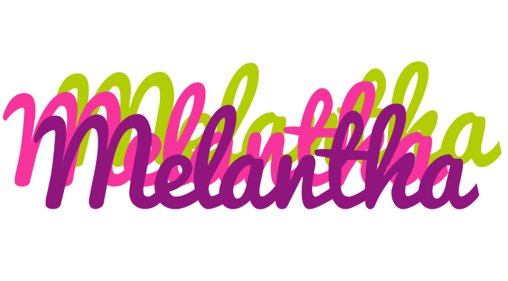 Melantha flowers logo