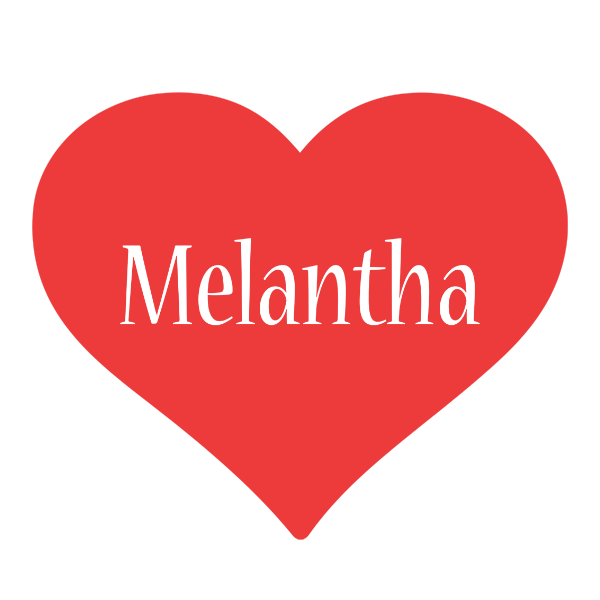 Melantha love logo
