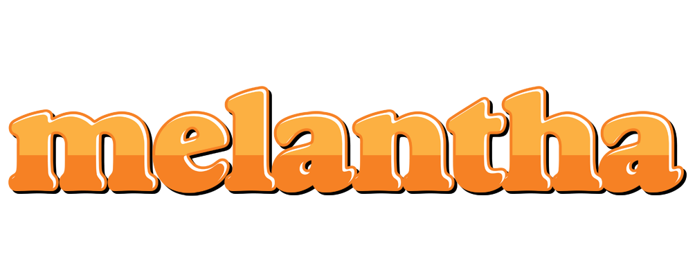 Melantha orange logo