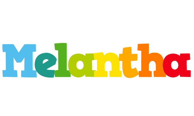 Melantha rainbows logo