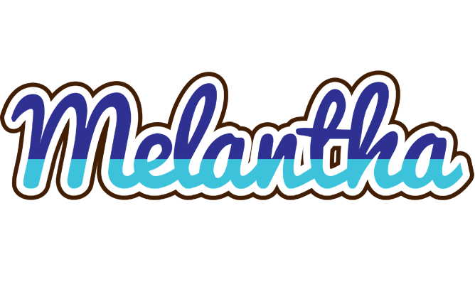 Melantha raining logo