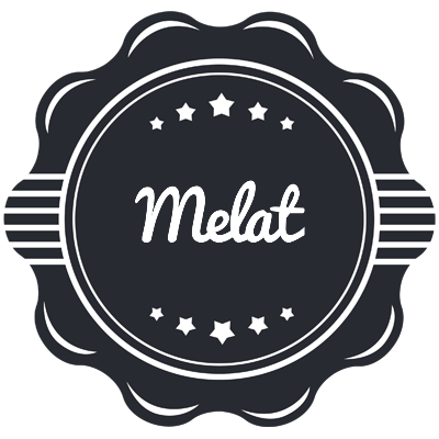 Melat badge logo