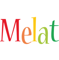 Melat birthday logo