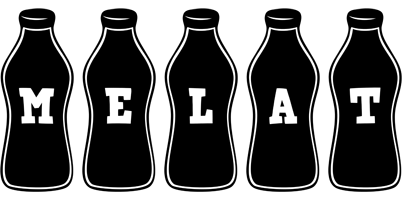 Melat bottle logo