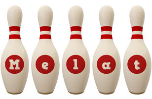 Melat bowling-pin logo