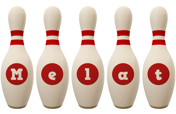 Melat bowling-pin logo