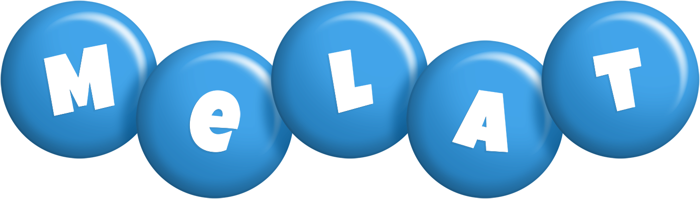 Melat candy-blue logo