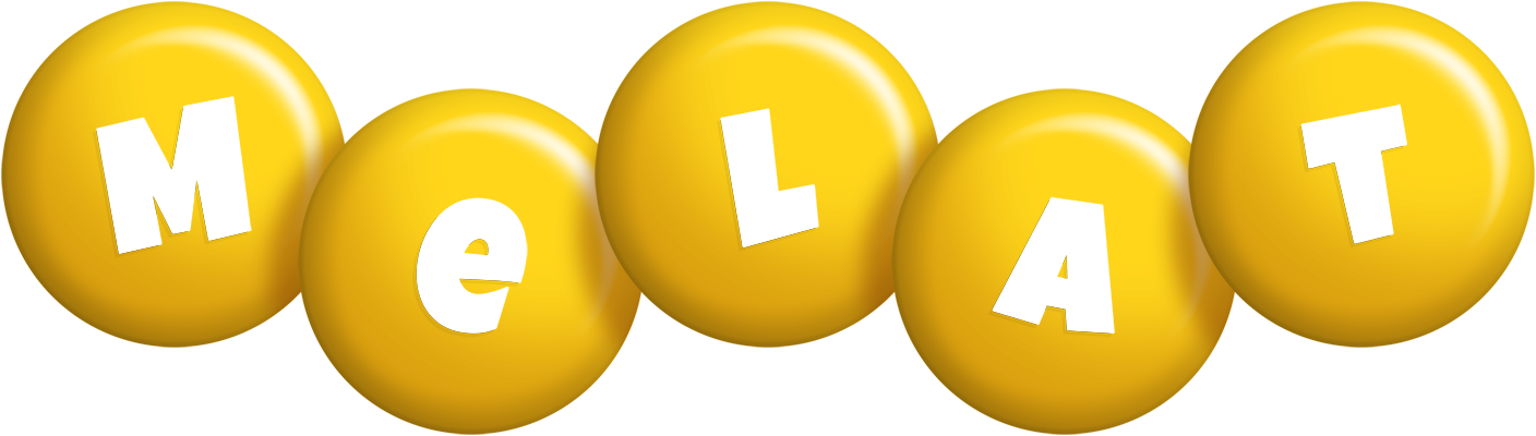 Melat candy-yellow logo