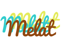 Melat cupcake logo