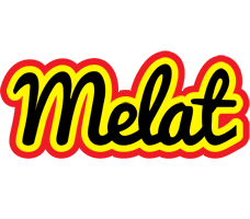 Melat flaming logo