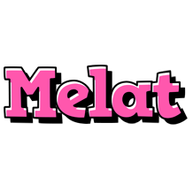 Melat girlish logo