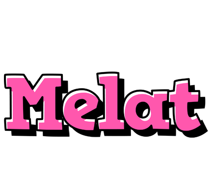 Melat girlish logo
