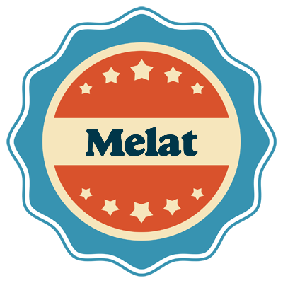 Melat labels logo