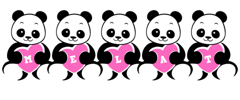 Melat love-panda logo