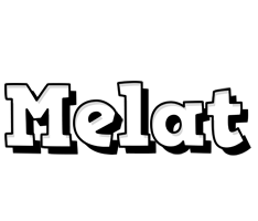 Melat snowing logo