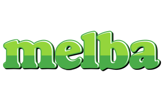 Melba apple logo