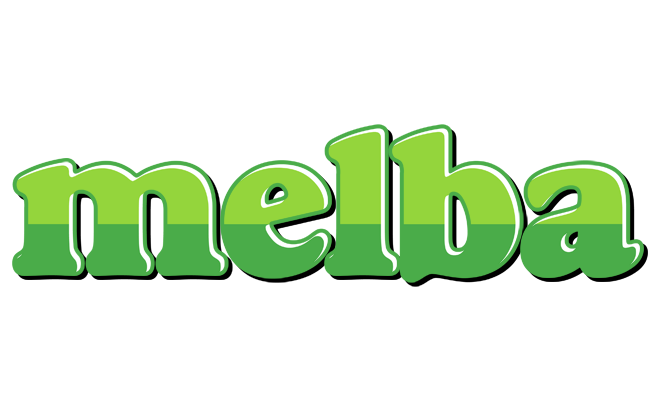 Melba apple logo