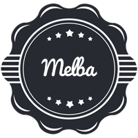 Melba badge logo