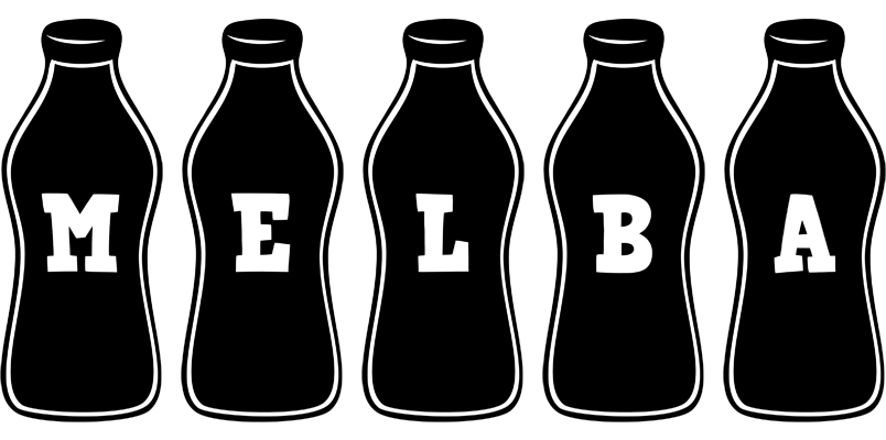 Melba bottle logo