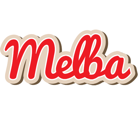 Melba chocolate logo