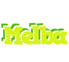 Melba citrus logo