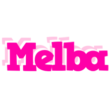 Melba dancing logo